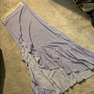 Xixi palms hi slit skirt.